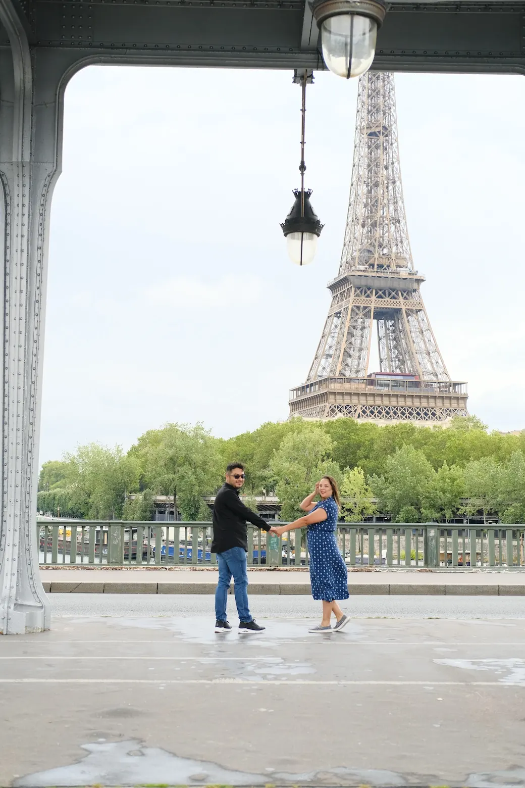 Yadira y José Carlos en París